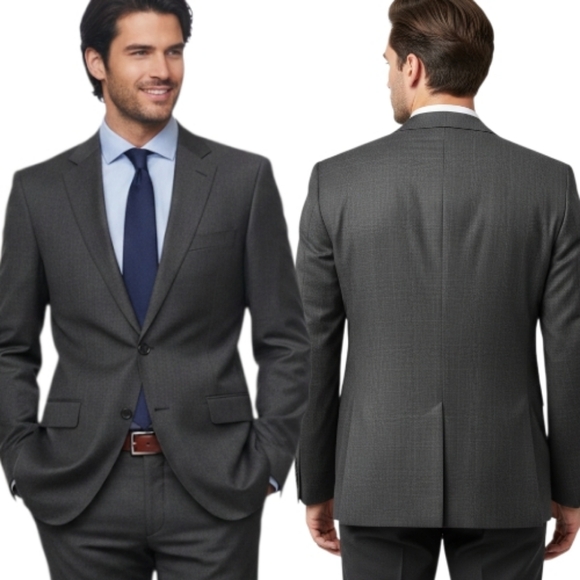 Botany 500 Other - BOTANY 500 COUTURE Men's Charcoal Grey Blazer - Size 39R